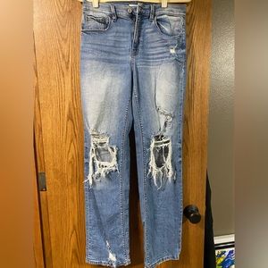Willow and root The Rise Up sz 28 distressed jeans